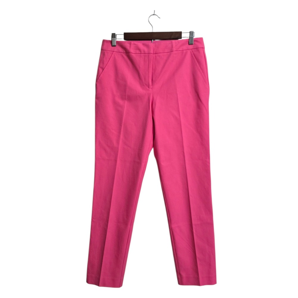 Trina Turk Aubree 2 Ankle Cigarette Pant In Candy Pink NWT Sz 6